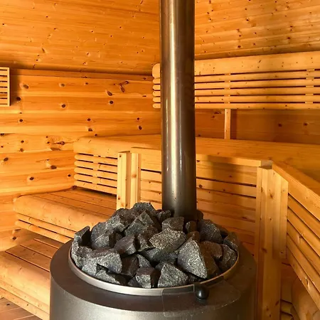Log With Sauna On Historic Family Farm Apartament